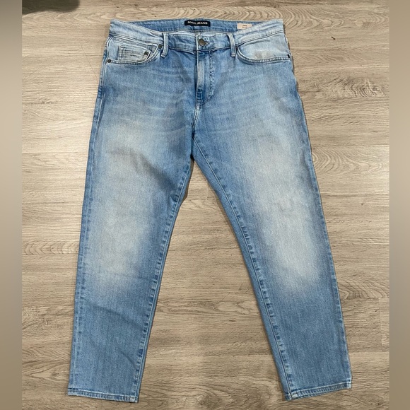 Mavi Jake Slim Leg Light Jeans 35/28 - Picture 2 of 8